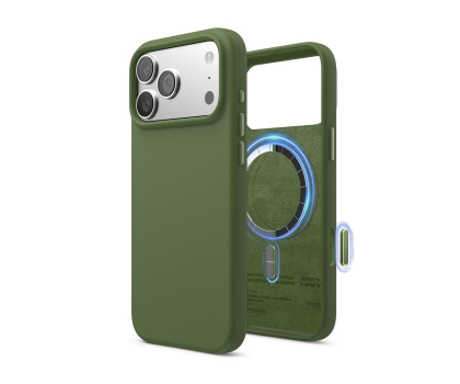 Etui do telefonów Elago Magsafe Silicon Case do iPhone 17 PRO Max Cedar Green ES17MSSC69PRO-CGR